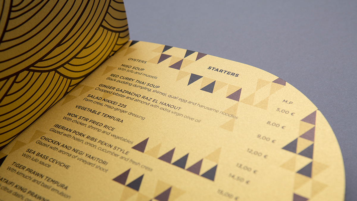 Digital printing in Curious Metallics Super Gold.