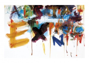 Abstract Expresionism póster de LetterArt