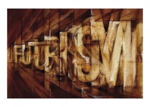 Futurism póster de LetterArt