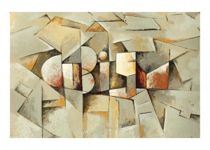 Cubism póster de LetterArt