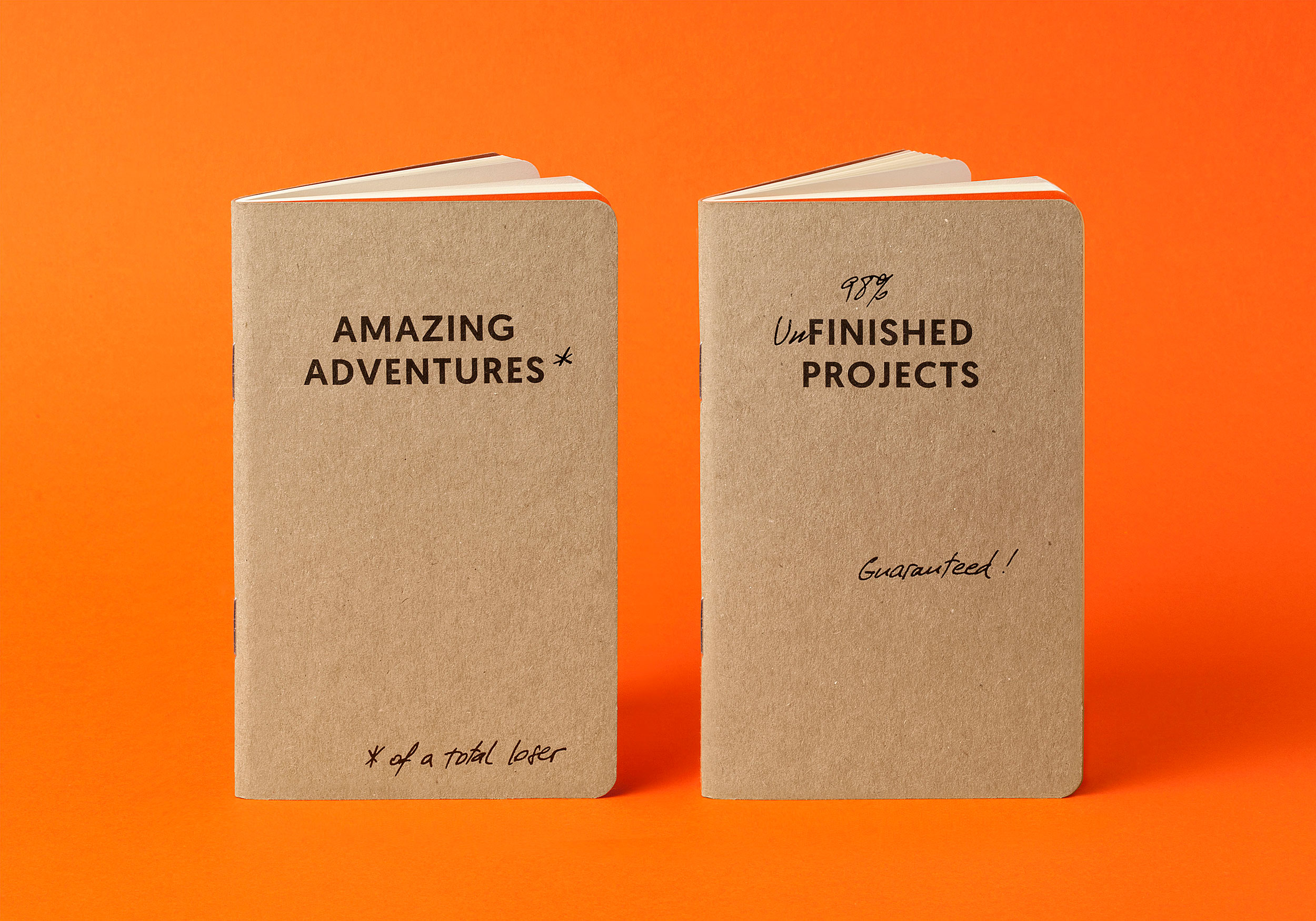 Amazing adventures and Finished projects Raw Notebooks