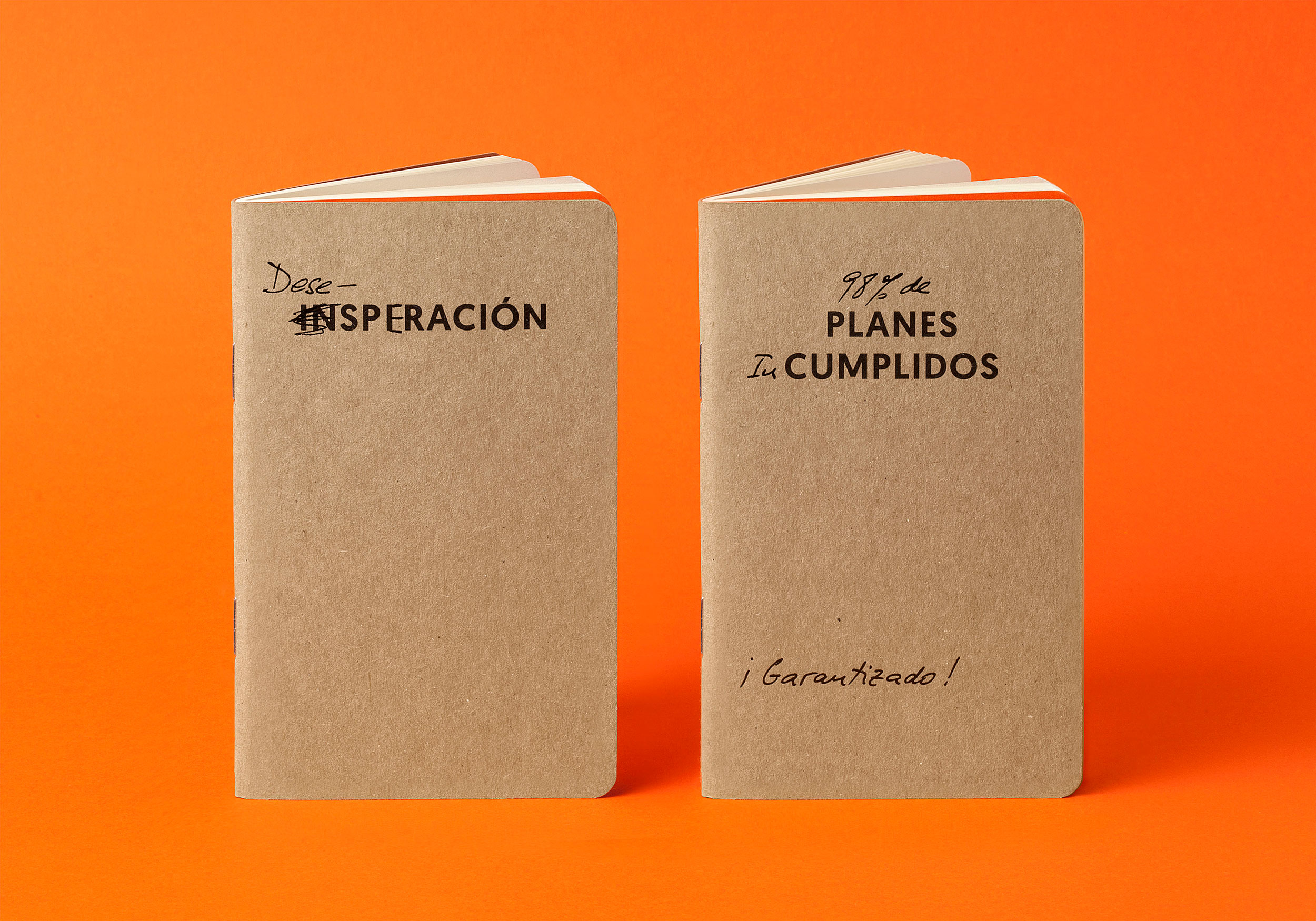 Inspiración y Planes cumplidos Raw Notebooks