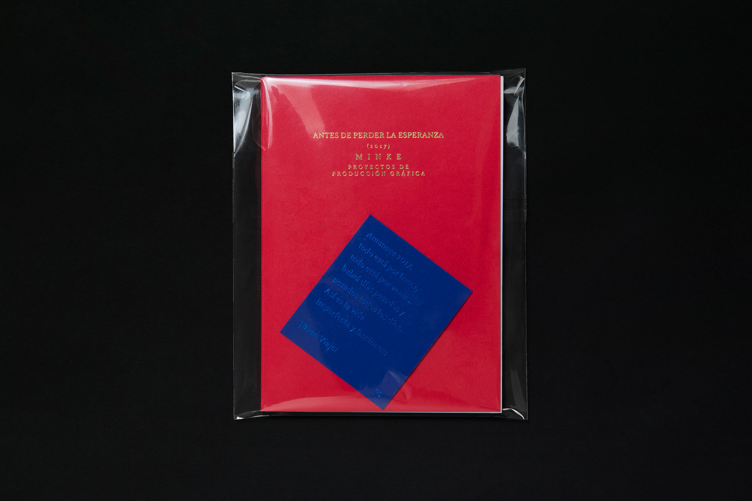 Book Before losing hope with bag presentation