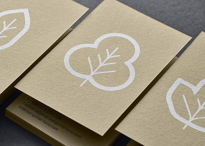 Business cards printing in white digitial